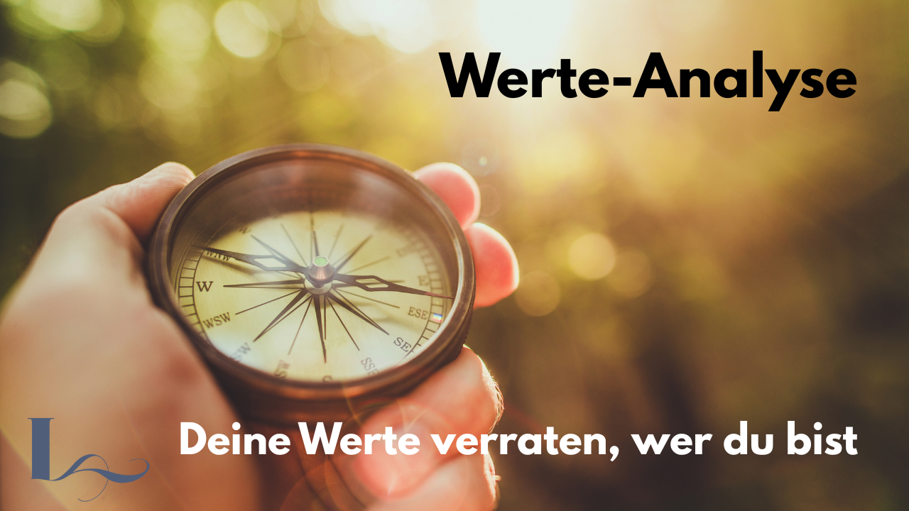 Kompass, der symbolisch für Werte steht